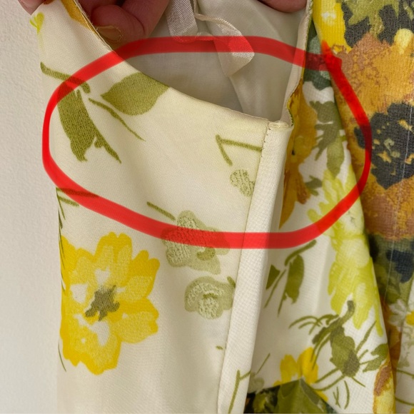 Vintage floral A-line maxi dress - Picture 15 of 16